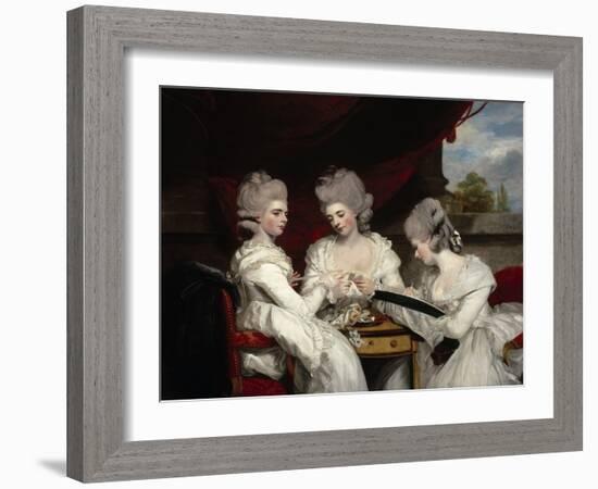 The Ladies Waldegrave, 1780-Joshua Reynolds-Framed Giclee Print