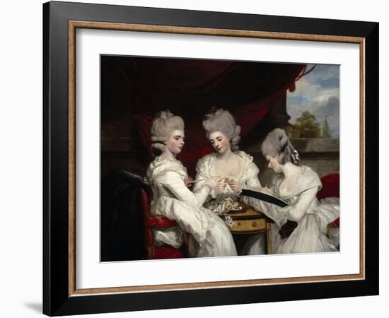 The Ladies Waldegrave, 1780-Joshua Reynolds-Framed Giclee Print