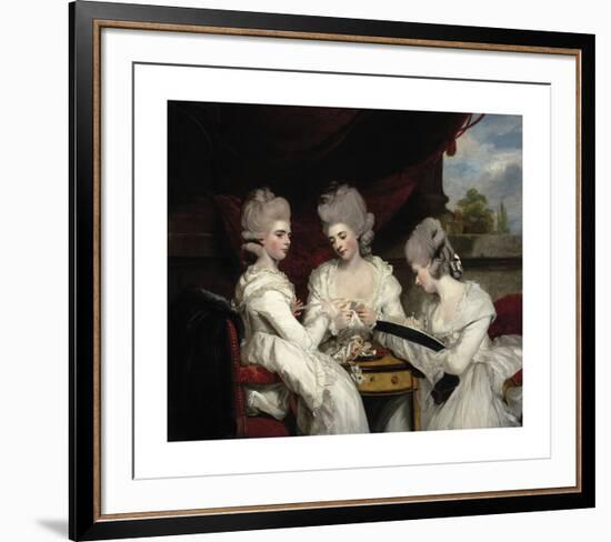 The Ladies Waldegrave-Sir Joshua Reynolds-Framed Premium Giclee Print