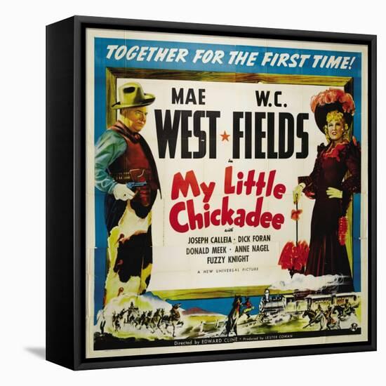 The Lady And the Bandit, 1940 "My Little Chickadee" Directed by Edward F. Cline-null-Framed Premier Image Canvas