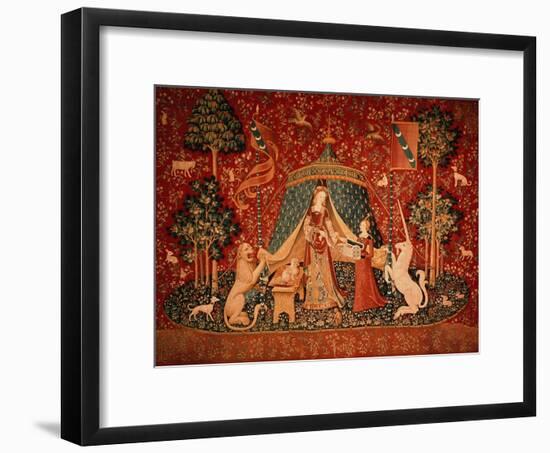 The Lady and the Unicorn: "To My Only Desire"-null-Framed Giclee Print