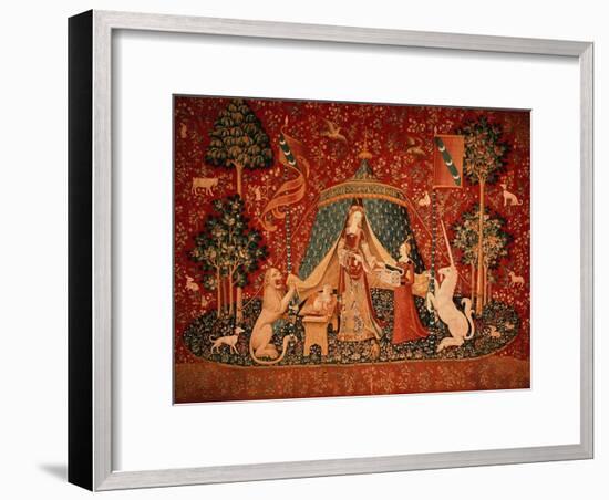 The Lady and the Unicorn: "To My Only Desire"-null-Framed Giclee Print