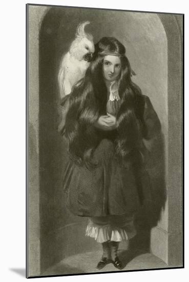 The Lady Blanche Egerton-Edwin Henry Landseer-Mounted Giclee Print