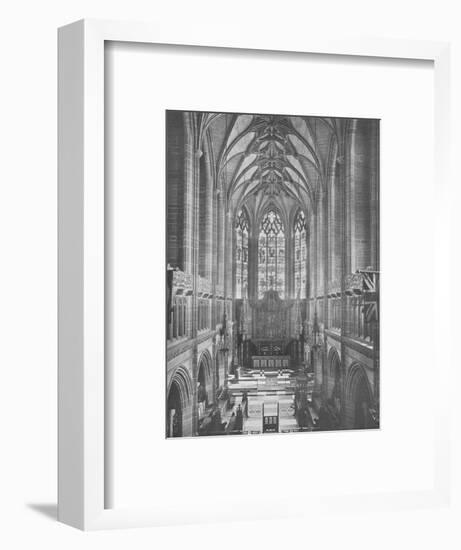 The Lady Chapel, Liverpool Cathedral, 1926-null-Framed Photographic Print