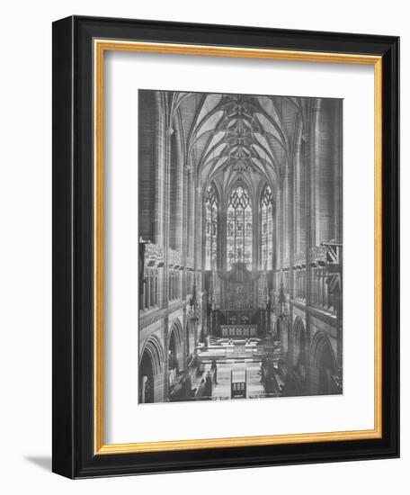 The Lady Chapel, Liverpool Cathedral, 1926-null-Framed Photographic Print