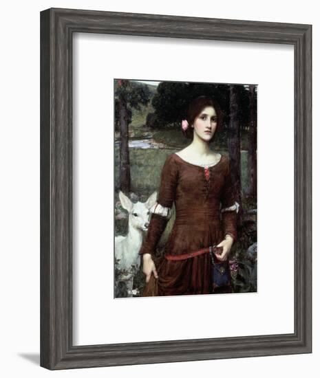 The Lady Clare, 1900-John William Waterhouse-Framed Premium Giclee Print