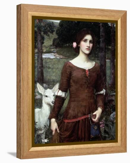 The Lady Clare, 1900-John William Waterhouse-Framed Premier Image Canvas