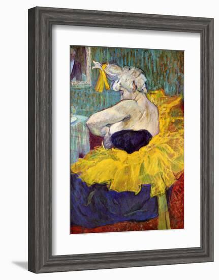 The Lady Clown Cha-U-Kao-Henri de Toulouse-Lautrec-Framed Giclee Print