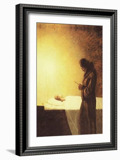 The Lady Dies-Newell Convers Wyeth-Framed Art Print