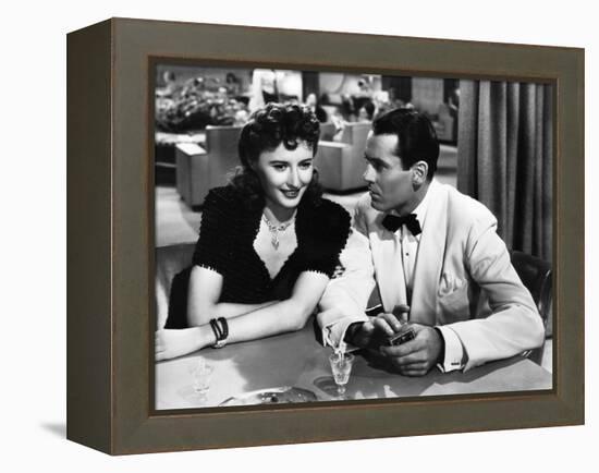 The Lady Eve, Barbara Stanwyck, Henry Fonda, 1941-null-Framed Stretched Canvas