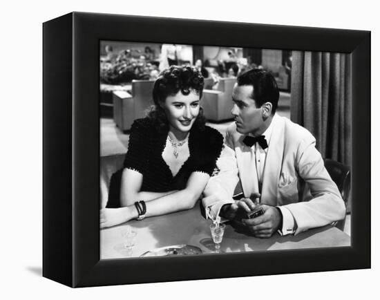 The Lady Eve, Barbara Stanwyck, Henry Fonda, 1941-null-Framed Stretched Canvas