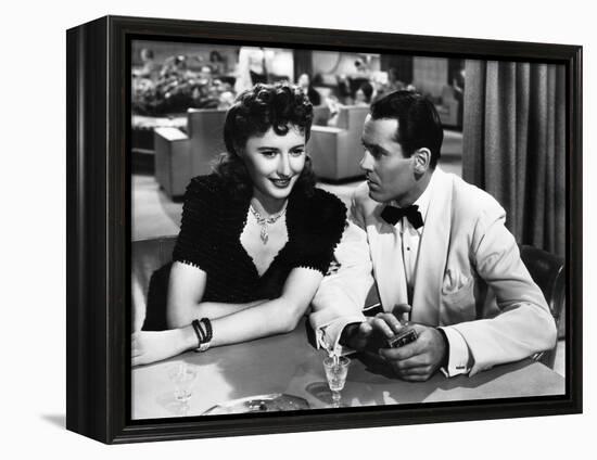 The Lady Eve, Barbara Stanwyck, Henry Fonda, 1941-null-Framed Stretched Canvas