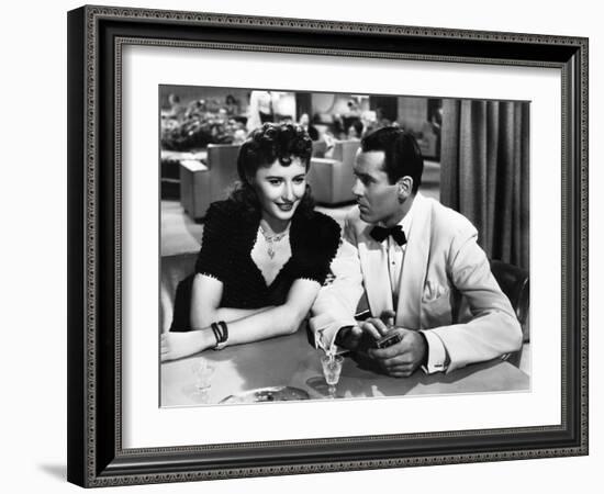 The Lady Eve, Barbara Stanwyck, Henry Fonda, 1941-null-Framed Photo