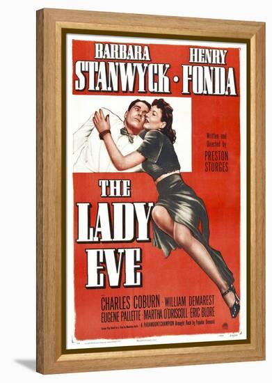 The Lady Eve, Henry Fonda, Barbara Stanwyck, 1941-null-Framed Stretched Canvas