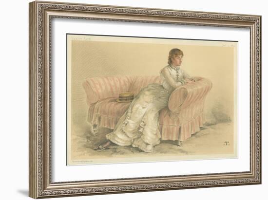 The Lady Florence Dixie-Theobald Chartran-Framed Giclee Print