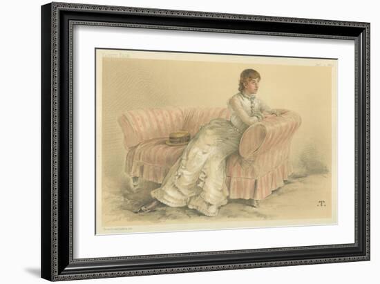 The Lady Florence Dixie-Theobald Chartran-Framed Giclee Print