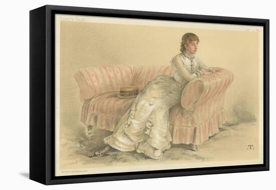 The Lady Florence Dixie-Theobald Chartran-Framed Premier Image Canvas