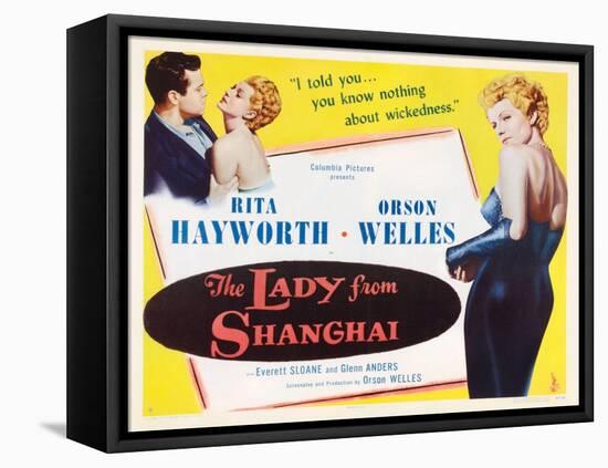 The Lady from Shanghai, 1947-null-Framed Premier Image Canvas