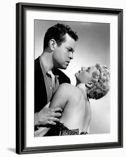 The Lady From Shanghai, Orson Welles, Rita Hayworth, 1947-null-Framed Photo