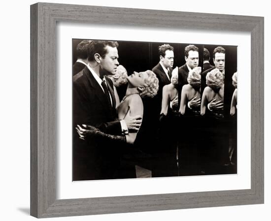 The Lady From Shanghai, Orson Welles, Rita Hayworth, 1947-null-Framed Photo