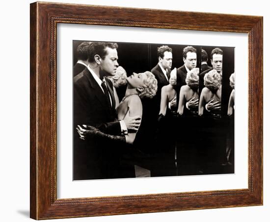 The Lady From Shanghai, Orson Welles, Rita Hayworth, 1947-null-Framed Photo