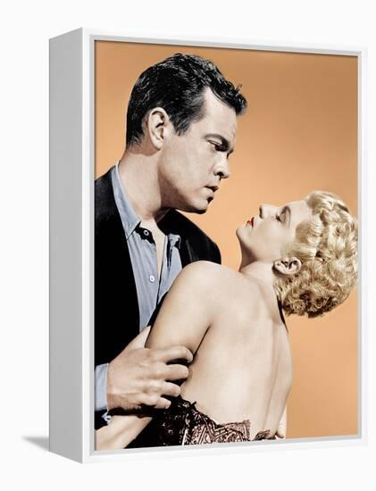 The Lady From Shanghai, Orson Welles, Rita Hayworth, 1947-null-Framed Stretched Canvas