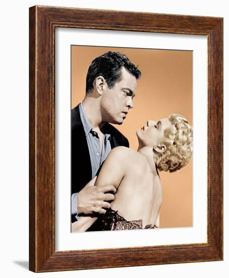 The Lady From Shanghai, Orson Welles, Rita Hayworth, 1947-null-Framed Photo