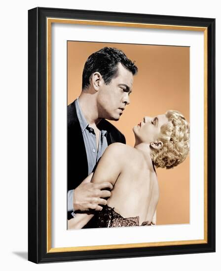 The Lady From Shanghai, Orson Welles, Rita Hayworth, 1947-null-Framed Photo