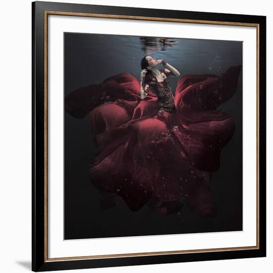 The Lady In Red-Martha Suherman-Framed Giclee Print