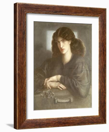 The Lady of Pity, or La Donna Della Finestra, 1870-Dante Gabriel Rossetti-Framed Giclee Print