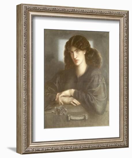 The Lady of Pity, or La Donna Della Finestra, 1870-Dante Gabriel Rossetti-Framed Giclee Print