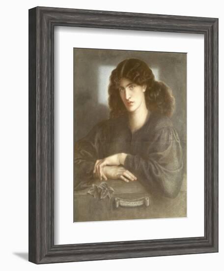 The Lady of Pity, or La Donna Della Finestra, 1870-Dante Gabriel Rossetti-Framed Giclee Print