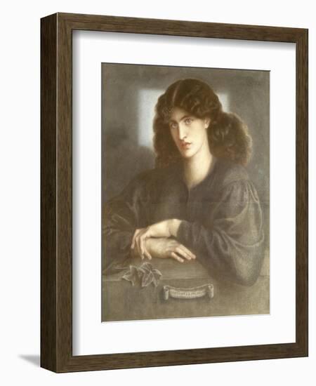 The Lady of Pity, or La Donna Della Finestra, 1870-Dante Gabriel Rossetti-Framed Giclee Print