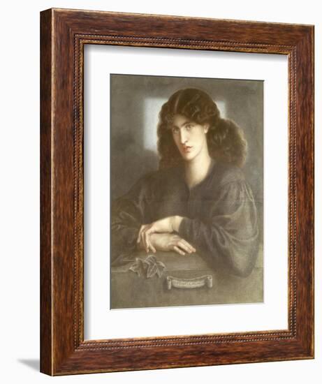 The Lady of Pity, or La Donna Della Finestra, 1870-Dante Gabriel Rossetti-Framed Giclee Print