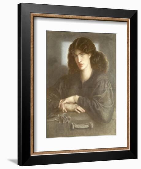 The Lady of Pity, or La Donna Della Finestra, 1870-Dante Gabriel Rossetti-Framed Giclee Print