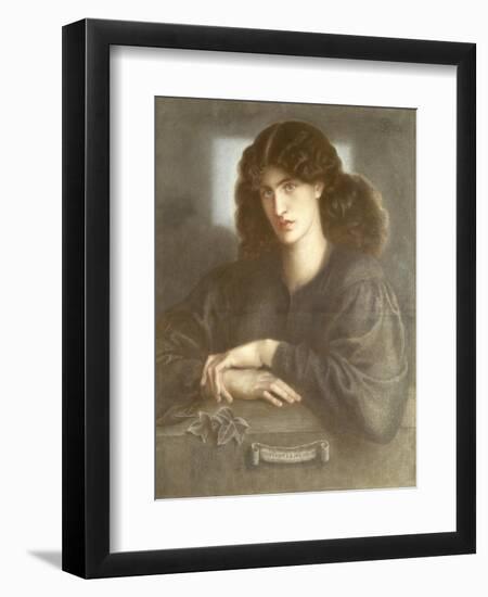 The Lady of Pity, or La Donna Della Finestra, 1870-Dante Gabriel Rossetti-Framed Giclee Print