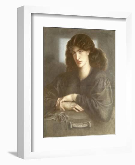 The Lady of Pity, or La Donna Della Finestra, 1870-Dante Gabriel Rossetti-Framed Giclee Print