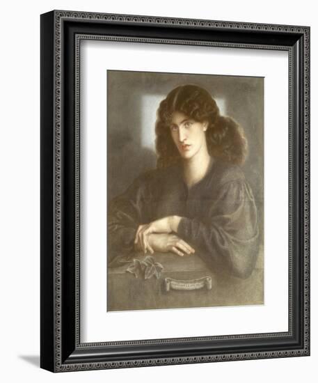 The Lady of Pity, or La Donna Della Finestra, 1870-Dante Gabriel Rossetti-Framed Giclee Print