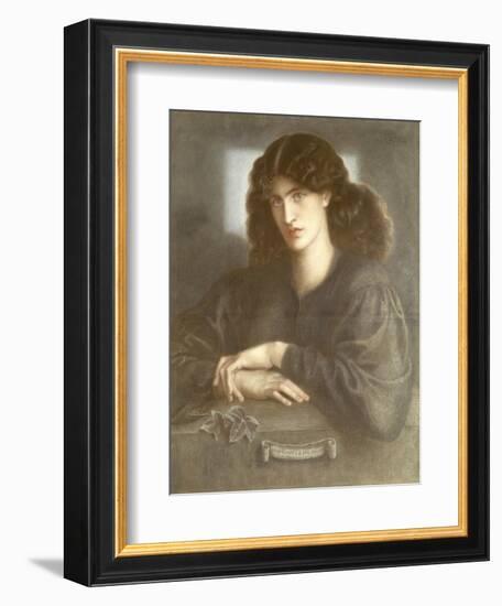 The Lady of Pity, or La Donna Della Finestra, 1870-Dante Gabriel Rossetti-Framed Giclee Print