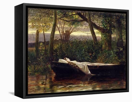 The Lady of Shalott, 1862-Walter Crane-Framed Premier Image Canvas