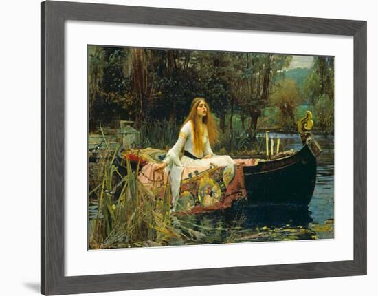 The Lady of Shalott, 1888-John William Waterhouse-Framed Art Print