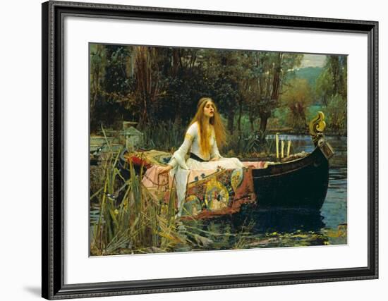 The Lady of Shalott, 1888-John William Waterhouse-Framed Art Print