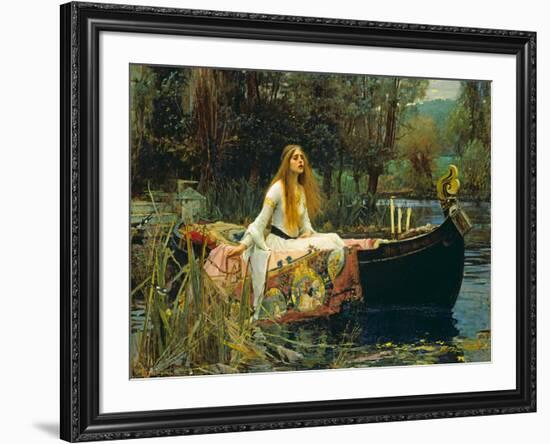 The Lady of Shalott, 1888-John William Waterhouse-Framed Giclee Print