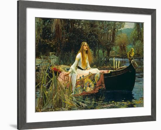 The Lady of Shalott, 1888-John William Waterhouse-Framed Giclee Print