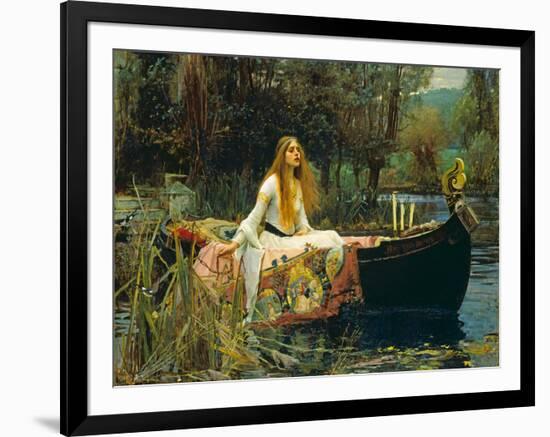 The Lady of Shalott, 1888-John William Waterhouse-Framed Giclee Print