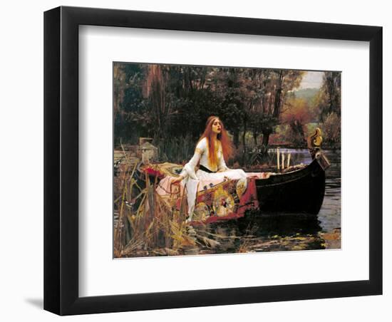 The Lady of Shalott, 1888-John William Waterhouse-Framed Premium Giclee Print