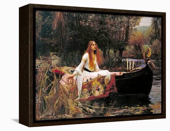 The Lady of Shalott, 1888-John William Waterhouse-Framed Stretched Canvas