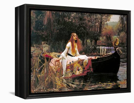 The Lady of Shalott, 1888-John William Waterhouse-Framed Stretched Canvas