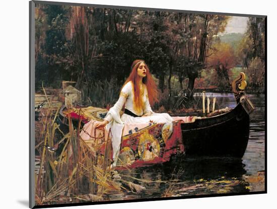 The Lady of Shalott, 1888-John William Waterhouse-Mounted Art Print