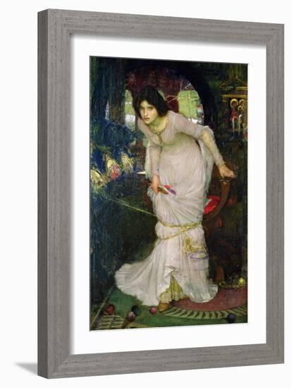 The Lady of Shalott, 1894-John William Waterhouse-Framed Giclee Print